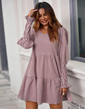 Gigot Sleeve Smock Dress