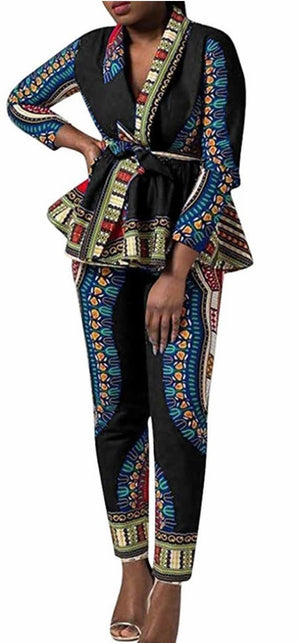 African Print Suit