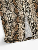Snakeskin Pencil Skirt